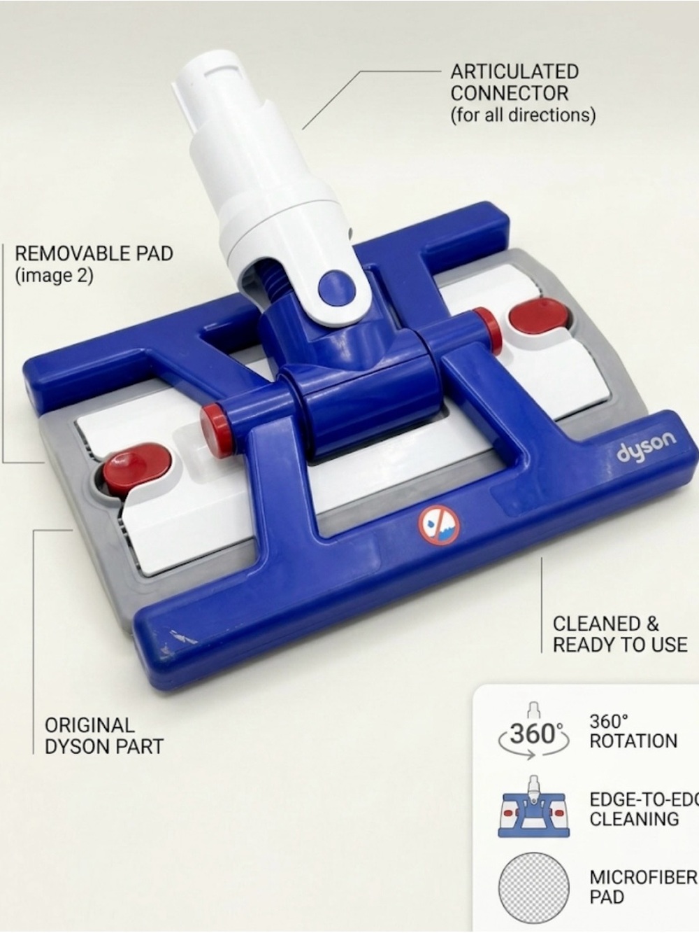 nwt brand new Dyson hard wood floor vaccume attachment tool